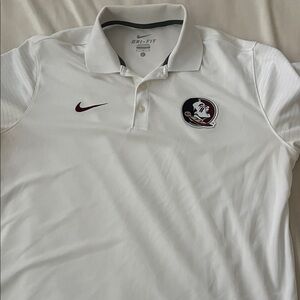 FSU dry fit Nike Polo